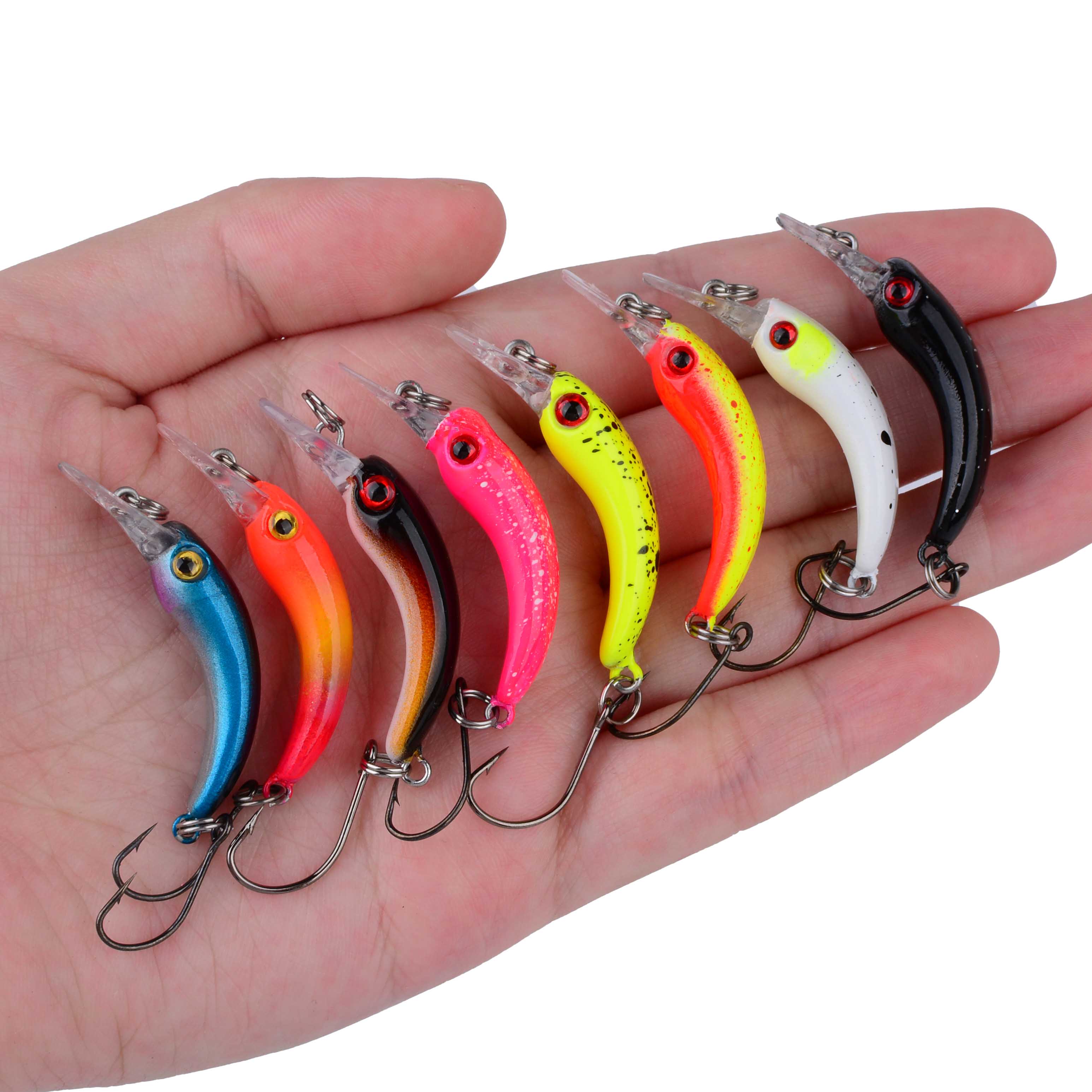 Fishing Equipment For Trout - 8 Buah Umpan Pancing Tenggelam Lambat