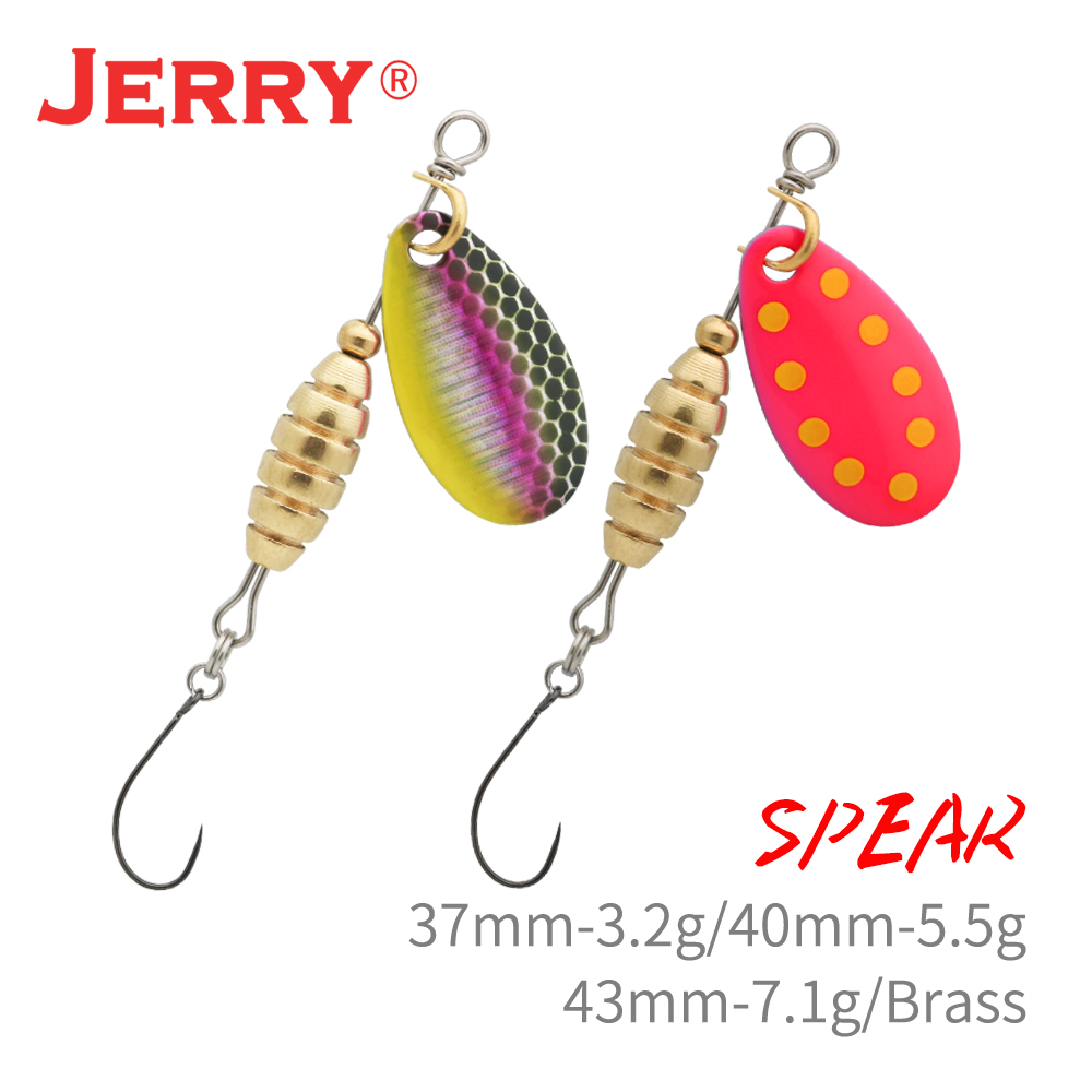 Fishing Equipment For Trout - Jerry Spear umpan pemintal logam ultralight