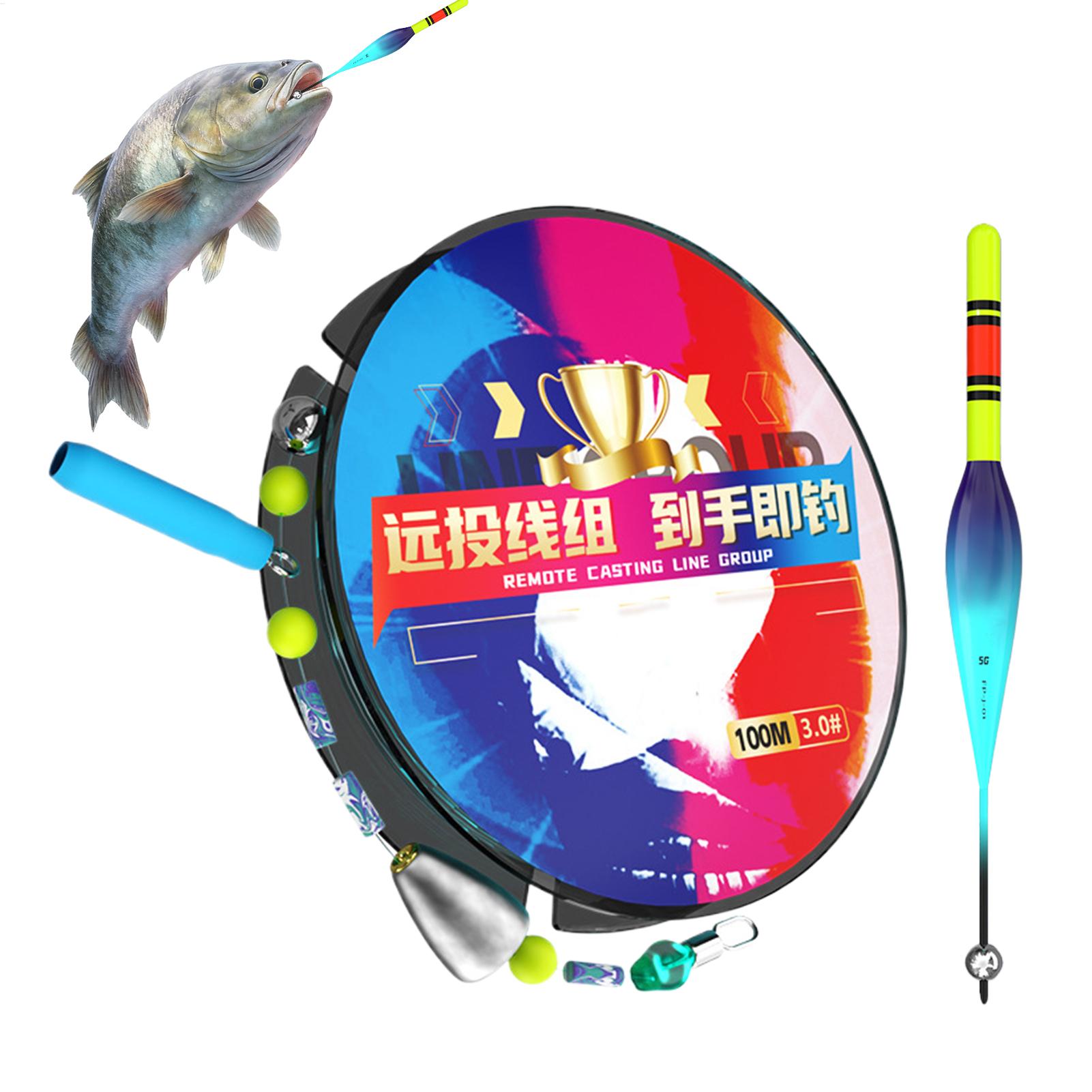 Night Float Fishing - Perlengkapan Pancing Otomatis 100M Sensitivitas Tinggi,