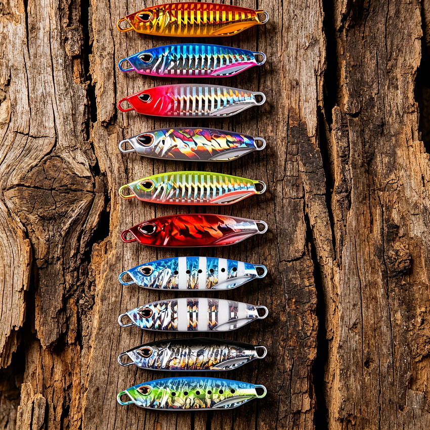 10 Buah Umpan Spinner Sendok L - Fishing Equipment For Trout ulasan dan harga