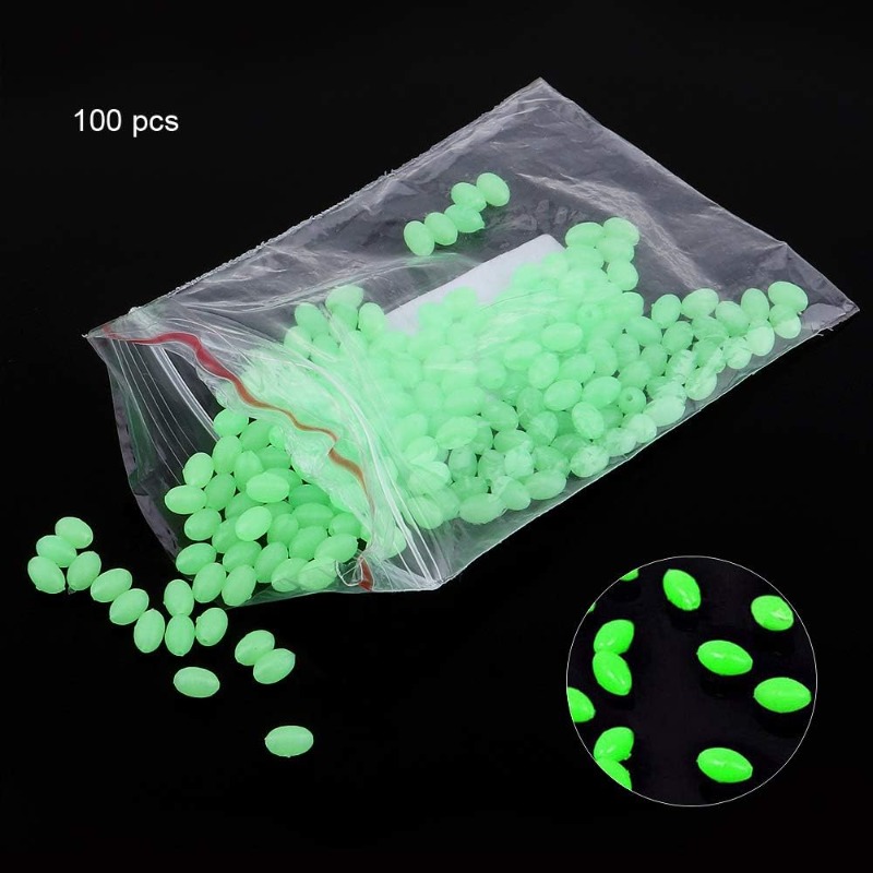100pcs/lot Manik-manik Pancing - Night Float Fishing ulasan dan harga