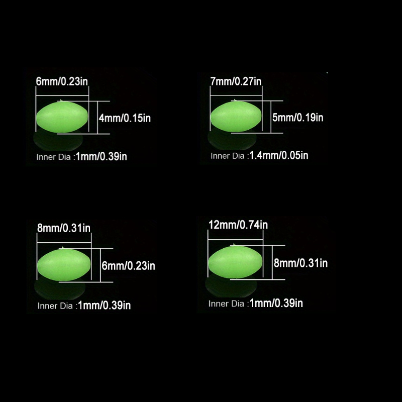 100pcs/lot Manik-manik Pancing - Night Float Fishing ulasan dan harga