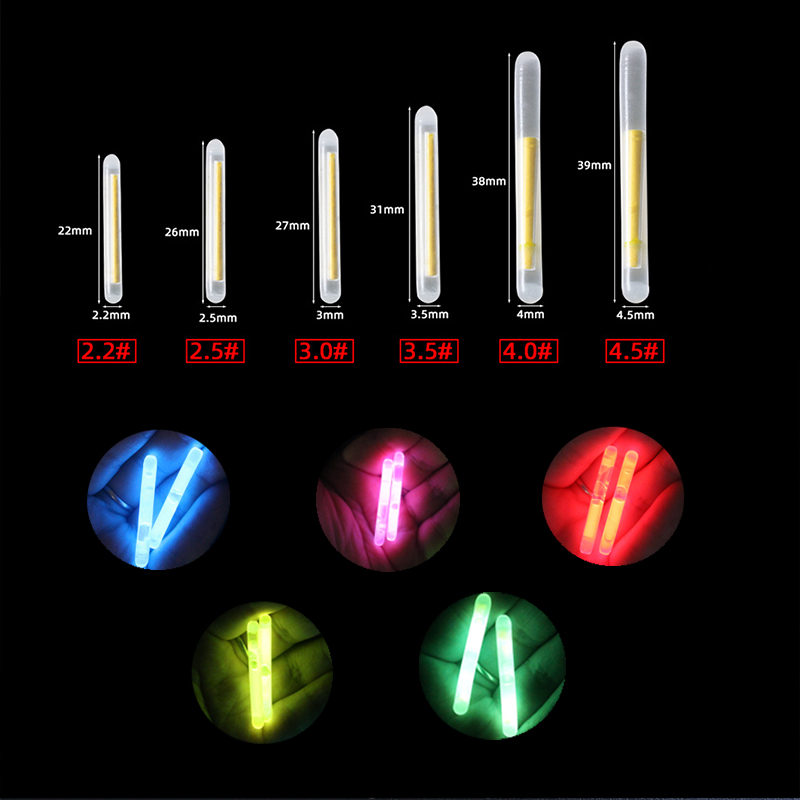 10/50 Buah/Lot 2.2-4.5Mm Lampu - Night Float Fishing ulasan dan harga