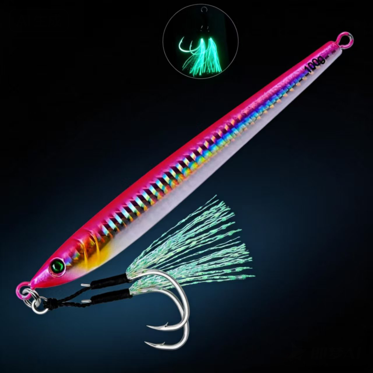 Umpan pancing Jig logam cor 5  - Fishing Equipment For Trout ulasan dan harga