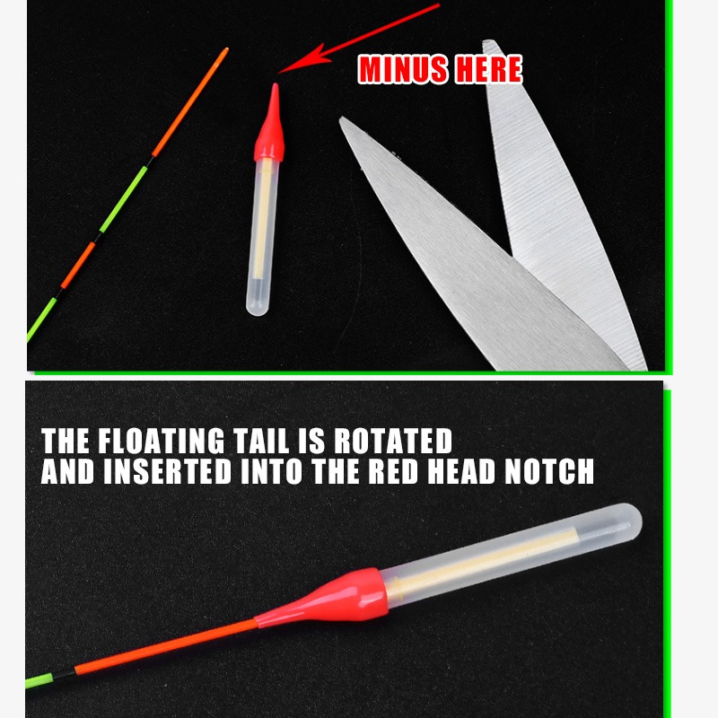 5/10/20/30/50 Buah Joran Neon  - Night Float Fishing ulasan dan harga