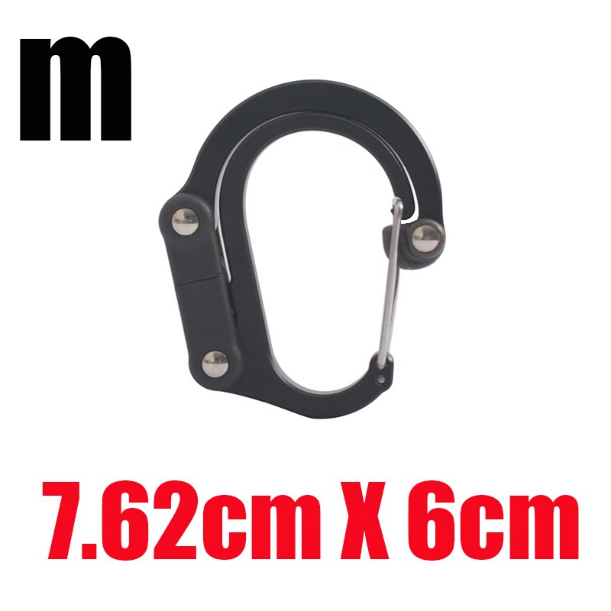 Klip Carabiner Hibrida dengan  - Fishing Equipment And Gear ulasan dan harga