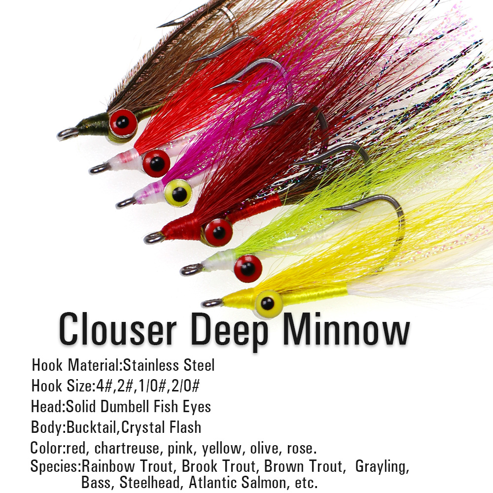 Wifeo umpan pancing Bucktail C - Fishing Equipment For Trout ulasan dan harga