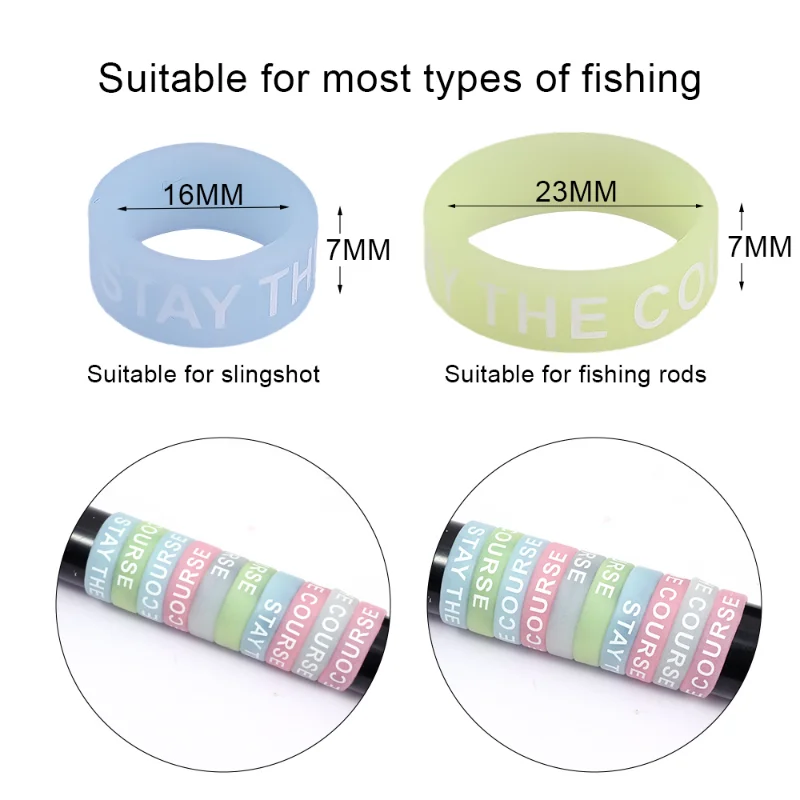 20 Buah Karet Gelang Silikon A - Fishing Rod Glove ulasan dan harga